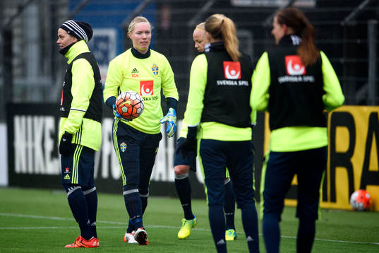 Sveriges målvakt Hedvig Lindahl
