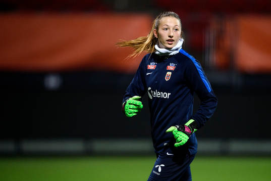 Norges målvakt Cecilie Fiskerstrand