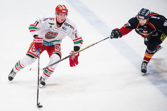 Modos Victor Olofsson och Djurgårdens Patrick Thoresen