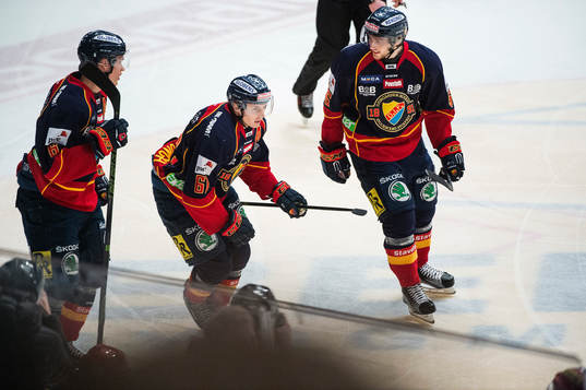 Djurgårdens Markus Ljungh jublar