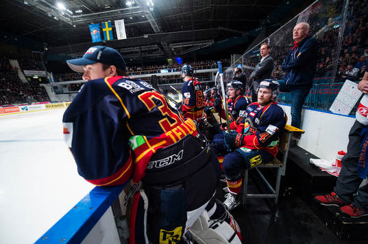 Djurgårdens målvakt Mikael Tellqvist och Patrick Thoresen