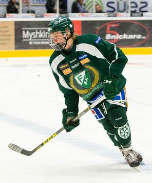 Färjestads 16-årige Fabian Zetterlund debuterar i SHL