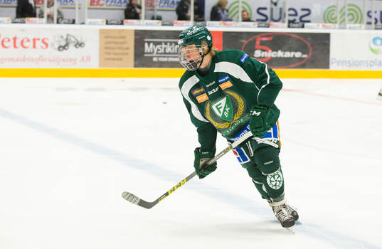 Färjestads 16-årige Fabian Zetterlund debuterar i SHL