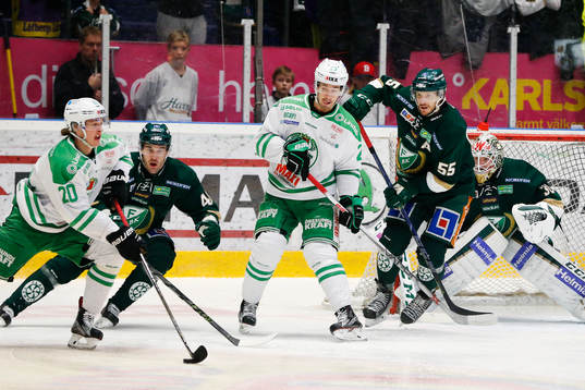 Bläddra bland fler bilder av Ishockey, SHL, Färjestad - Rögle