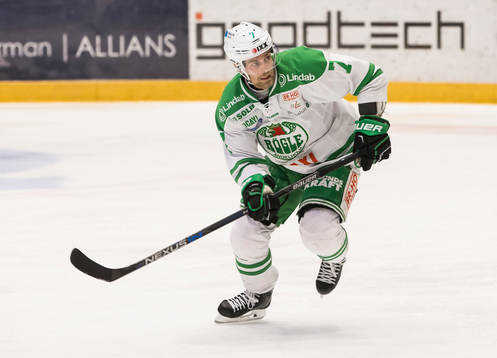 Rögles Patrik Cehlin i action
