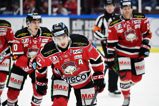 Malmö Redhawks Nils Andersson jublar