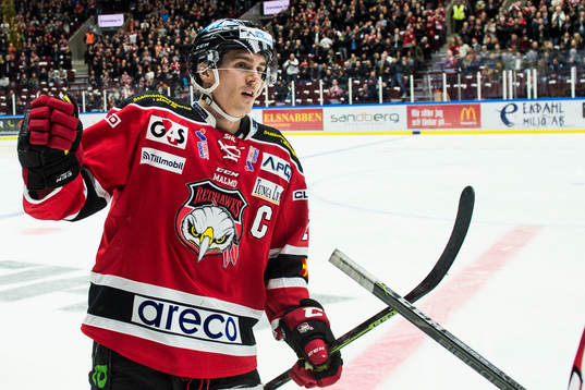 Malmö Redhawks Henrik Hetta jublar