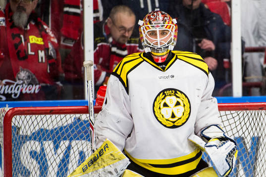 Brynäs målvakt Felix Sandström