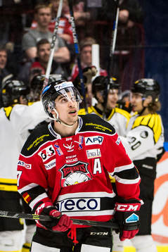 Malmö Redhawks Nils Andersson deppar