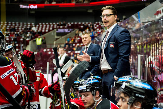Malmö Redhawks tränare Björn Hellkvist