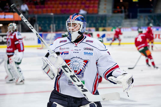 Linköpings målvakt Marcus Högberg