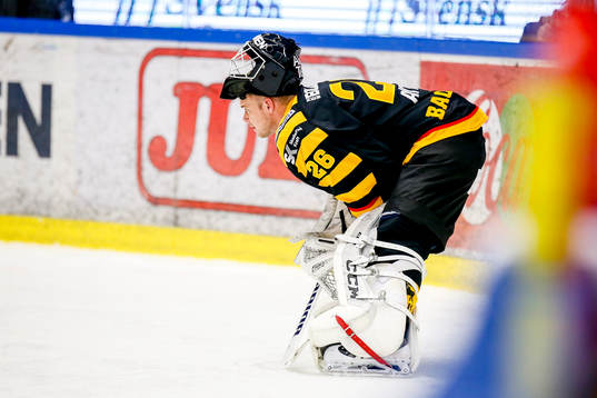 Skellefteås målvakt Johan Backlund