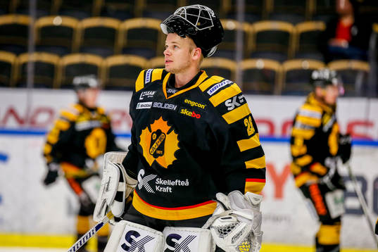 Skellefteås målvakt Johan Backlund