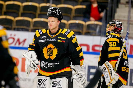 Skellefteås målvakt Johan Backlund