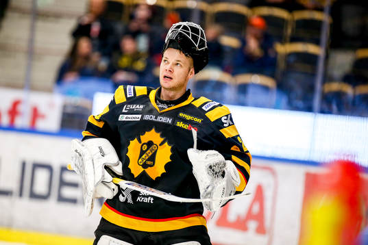 Skellefteås målvakt Johan Backlund