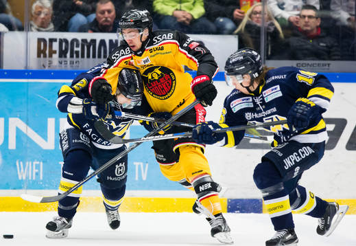 s Kristofer Berglund och Filip Sandberg (h) mot Luleås