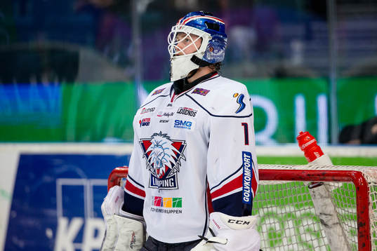 Linköpings målvakt Marcus Högberg