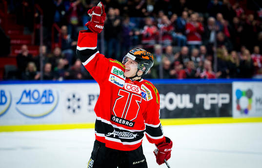 Örebros Jakub Krejcik gör 2-0 och jublar
