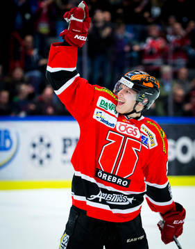 Örebros Jakub Krejcik gör 2-0 och jublar
