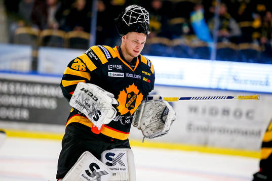 Skellefteås målvakt Johan Backlund