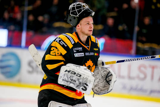 Skellefteås målvakt Johan Backlund
