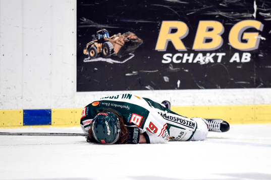 Tingsryds Patrik Nilsson ligger skadad