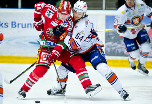 Modos Carl Grundström och Växjös Eric Martinsson