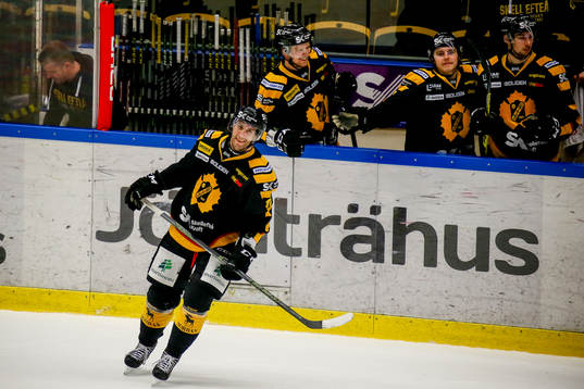 Skellefteås Pontus Petterström jublar