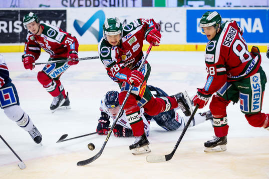 Frölundas Johan Sundström och Andreas Johnson