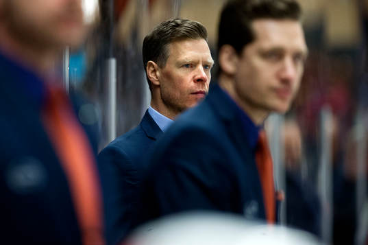 Växjös tränare Sam Hallam