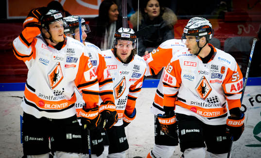 Karlskronas Jesper Olofsson gör 2-2 med 9 sekunder kvar av