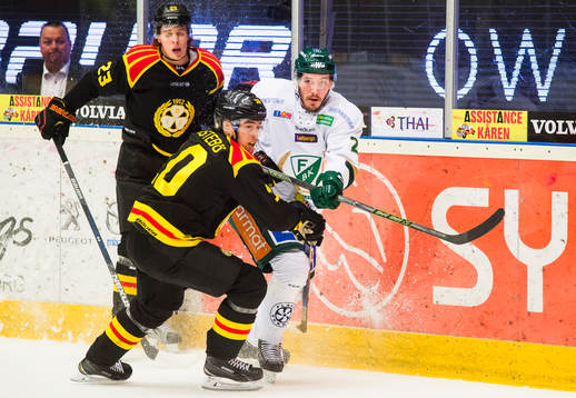 Brynäs Lucas Carlsson och Mattias Nörstebö mot