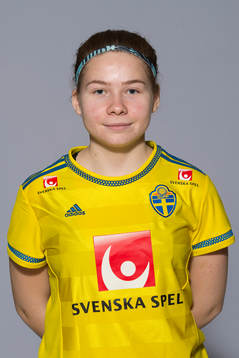 Sofia Grasevska som spelar i F16 landslaget