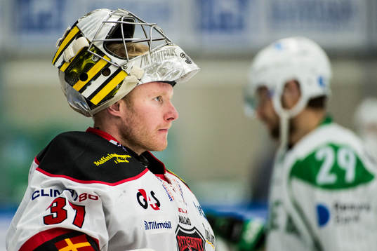 Malmö Redhawks målvakt Jonas Gunnarsson