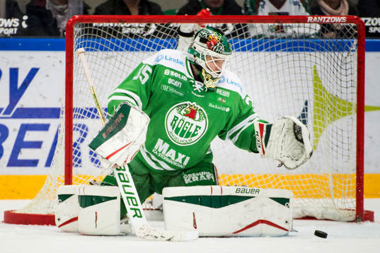 Rögles målvakt Oscar Dansk