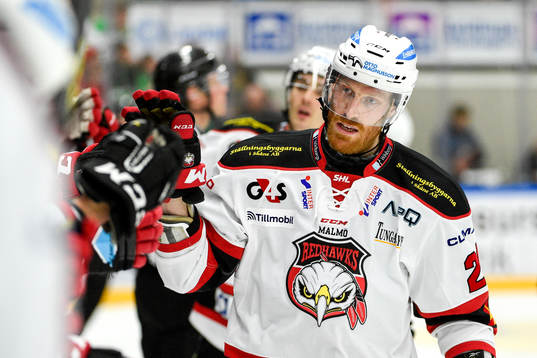 Malmö Redhawks Jens Olsson reducerade till 4-1