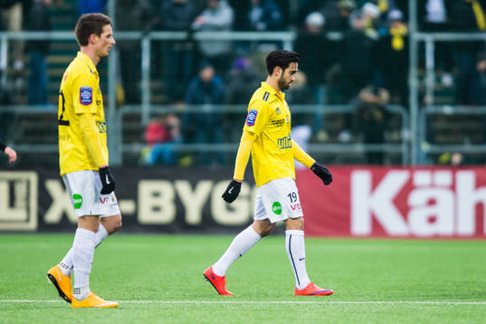 Falkenbergs Amin Nazari deppar