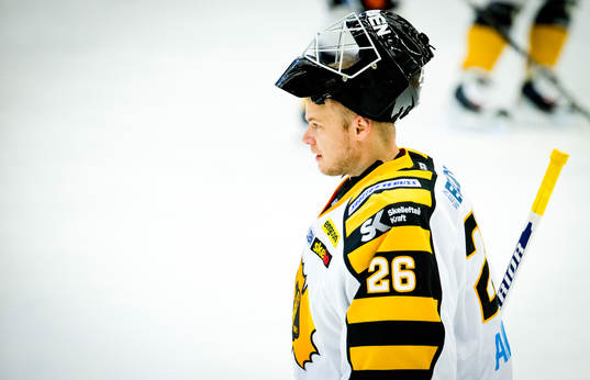 Skellefteås målvakt Johan Backlund