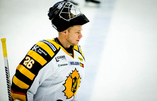 Skellefteås målvakt Johan Backlund