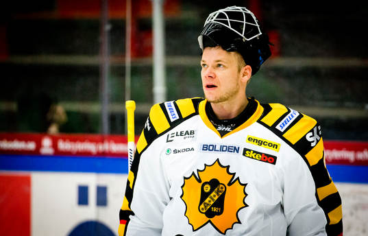 Skellefteås målvakt Johan Backlund