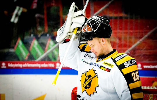 Skellefteås målvakt Johan Backlund