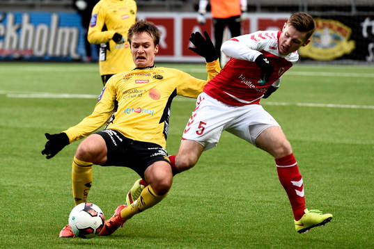 Kalmars Victor Agardius och Elfsborgs Viktor Prodell