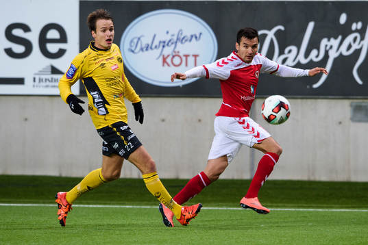Kalmars Emin Nouri och Elfsborgs Viktor Prodell