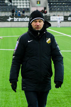 Häckens tränare Peter Gerhardsson