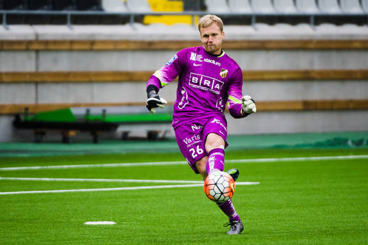 Häckens målvakt Peter Abrahamsson