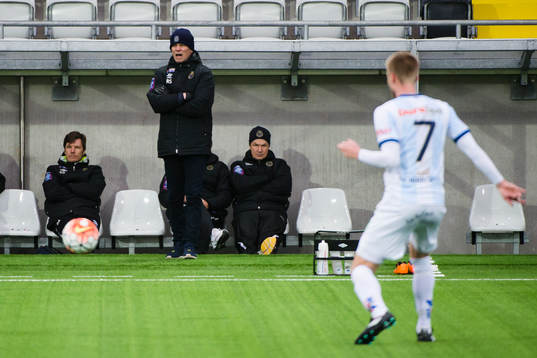 Gefles tränare Roger Sandberg reagerar