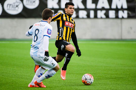 Gefles Simon Skrabb och Häckens Paulo de Oliveira