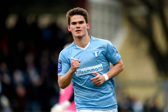 Malmö FFs Vidar Örn Kjartansson jublar
