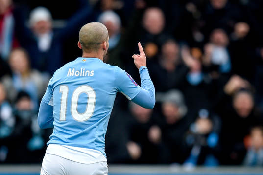 Malmö FFs Guillermo Molins jublar