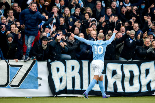 Malmö FFs Guillermo Molins jublar